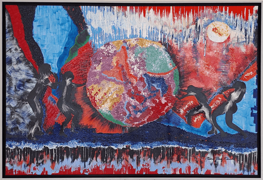 MindMaven-CelineBK-Battles-ofthe-Earth-Painting